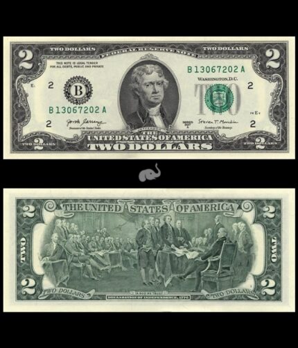 United States of America 2 Dollars 2017 P-W545 UNC Bank Notes