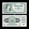 Yugoslavia 5 Dinara 1968 P-81a UNC Bank Note