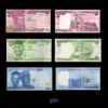 Nigeria 200 - 1000 Naira 2022-23 set of 3 UNC Notes