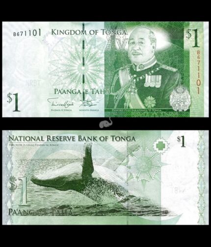 Tonga 1 Pa'anga 2009 P-37 UNC Bank Note