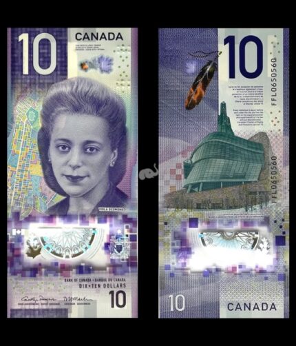 Canada 10 Dollars 2018 UNC P-113(3) Commemorative Polymer Bank Note
