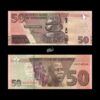 Zimbabwe 50 Dollars 2020 P-W105 Year UNC Bank Note