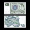Sweden 10 Kroner 1983 P-52e UNC Bank Note