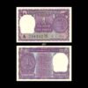 India 1 Rupee 1976 P-77r Kaul UNC Bank Note