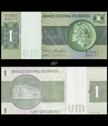 Brazil 1 Cruzeiro 1980 P-191Ac UNC Bank Note
