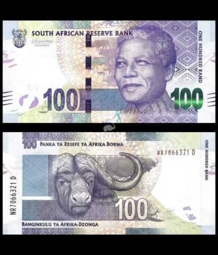 South Africa 100 Rand 2013-16 P-141b UNC Bank Note
