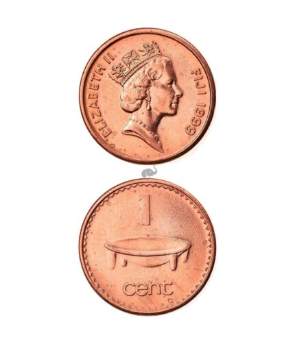 Fiji 1 Cents 1999 UNC Coin