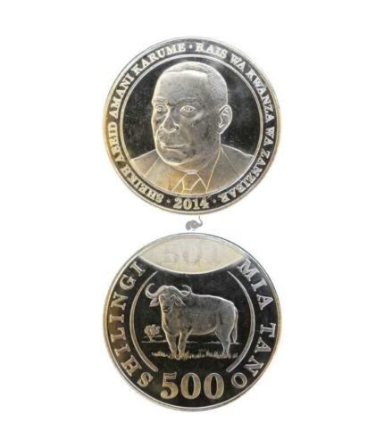 Tanzania 500 shillings 2019 UNC Coin