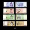 South Korea 1000 - 50,000 Won 2005-09 Set of 4 UNC Bank Notes