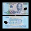 Vietnam 20,000 Dong 2022 P-121 UNC Polymer Bank Note