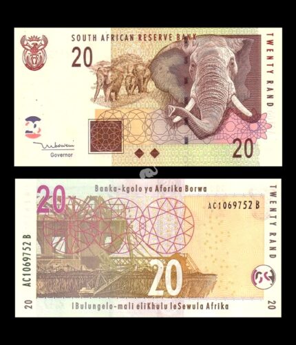 South Africa 20 Rand 2005 P-129a UNC Bank Note