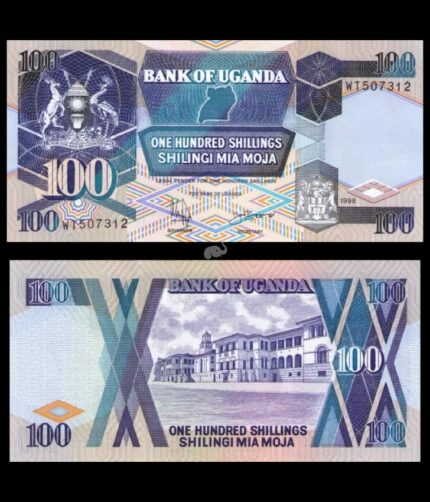 Uganda 100 Shillings 1998 P-31 UNC Bank Note