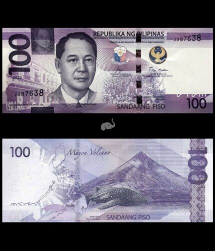 Philippines 100 piso 2024 P-W232 UNC Bank Note