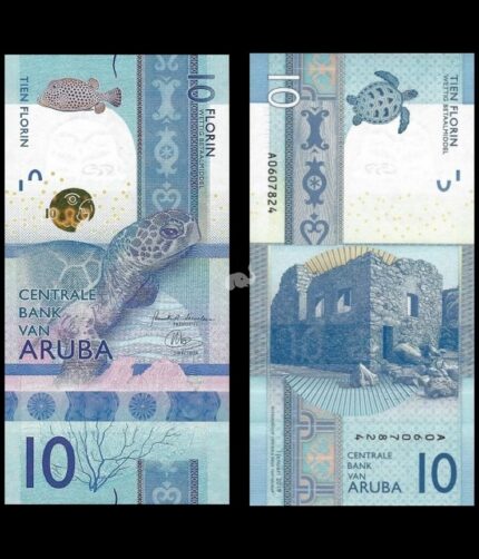 Aruba 10 florin 2019 P-W21 UNC Bank note