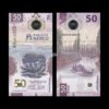 Mexico 50 Pesos 2021 Commemorative P-W133 UNC Polymer Bank Note