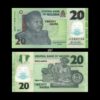 Nigeria 20 Naira 2024* P-34 UNC Polymer Bank Note