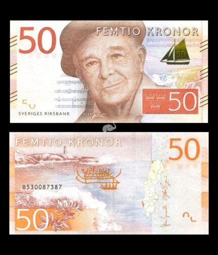 Sweden 50 Kroner 2015 P-70 UNC Bank Note