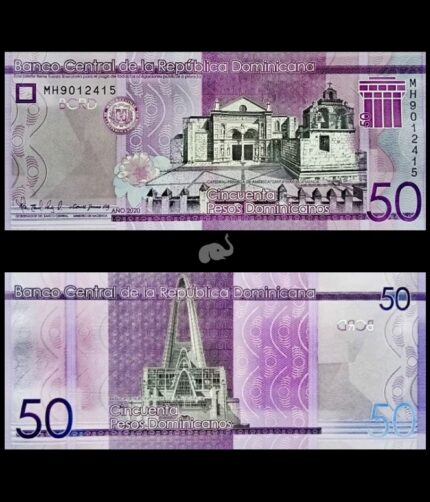 Dominican Republic 50 Pesos 2023 P-189 UNC Bank Note