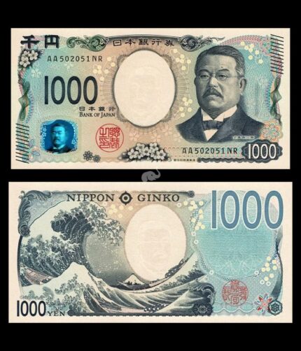 Japan 1000 Yen 2024 P-W107 new UNC Bank Note