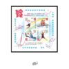 India london 2012 olympic games miniature sheet MNH
