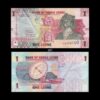Sierra Leone 1 Leone 2022 P-W34 UNC Bank Note