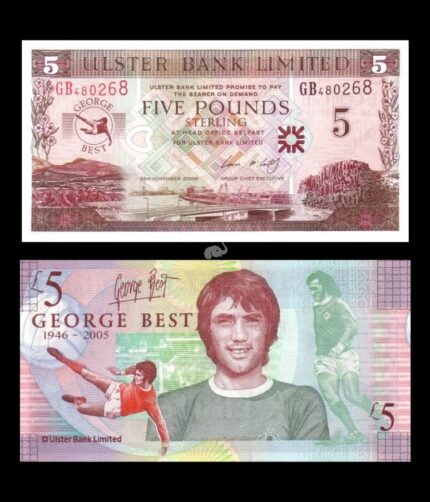 Northern Ireland 5 Pounds sterling 2006 P-339 Commemorative UNC Bank Note