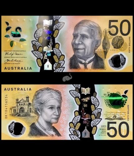Australia 50 Dollars 2018 P-W65 Polymer XF