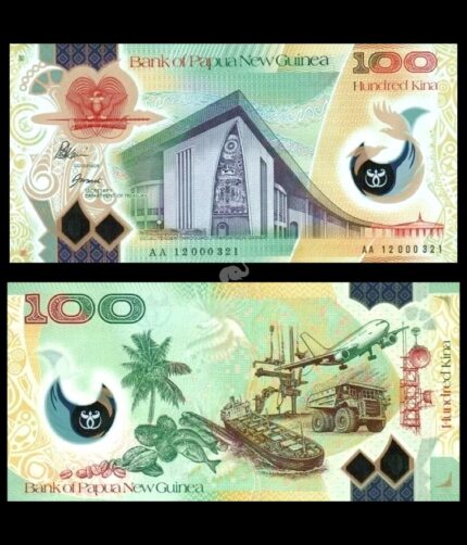 Papua New Guinea 100 Kina 2012 P-44 Polymer UNC
