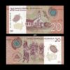 Nicaragua 20 Cordobas 2014 P-210a Polymer UNC