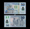 Nigeria 50 Naira 2010 P-37 Polymer commemorative UNC Bank Note