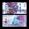 Kazakhstan 10,000 Tenge 2024 P-W55 UNC Hybrid Bank Note