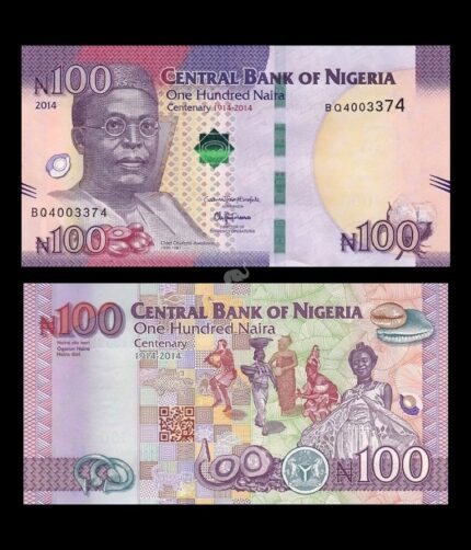 Nigeria 100 Naira 2014 P-41(1) Commemorative UNC