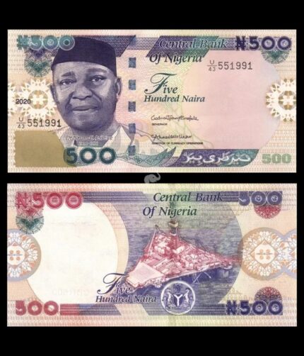 Nigeria 500 Naira 2020 P-30 UNC Bank Note