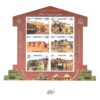 INDIA 2018 Hill Forts of Rajasthan - UNESCO World Heritage Sites in India - I Miniature Sheet