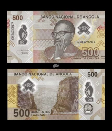 Angolo 500 Kwanzas 2020 P-161 UNC Polymer Bank Note