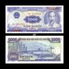 Vietnam 5000 Dong 1991 P-108a UNC Bank Note