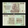 Zimbabwe 500,000 Dollars 2008 P-76 UNC Bank Note