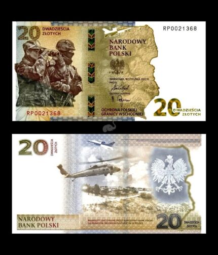 Poland 20 Zlotych 2022 P-W196 UNC Commemorative Rare