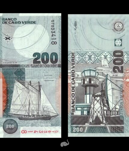 Cape Verde 20 Escudos 2005 P-68a UNC
