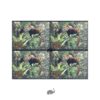 India 2009 Red panda Block of 4 stamps