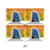 India 2018 The institute of charactered accountants of India block of 4 stamp