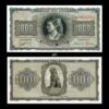 Greece 1000 Drachmai 1942 P-118a(1) UNC