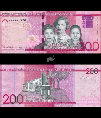 Dominican Republic 200 Pesos 2022 P-191 UNC