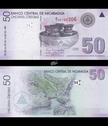 Nicaragua 50 Córdoba’s 2007 P-203 UNC