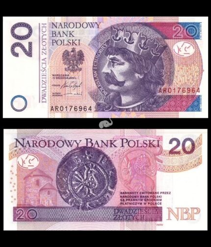 Poland 20 Zlotych 2016 P-184 UNC