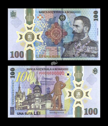 Romania 100 Lei 2024 P-W127 Polymer Commemorative UNC