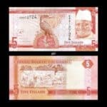 Gambia 5 Dalasis 2015 P-31 UNC