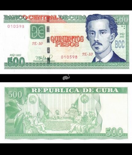 Cuba 500 Pesos 2022 P-131 UNC