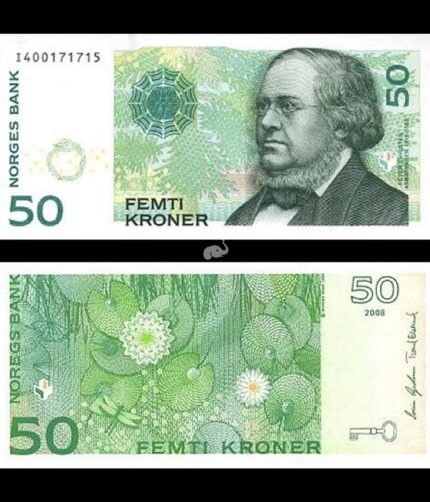 Norway 50 Kroner 2005-15 P-46 UNC