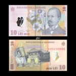 Romania 10 Lei 2024 prefix 24 UNC Polymer P-119 (2018)